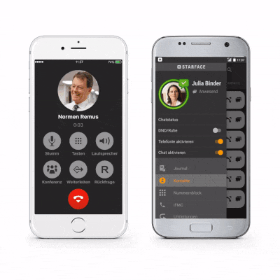 Starface Smartphone Integration für Steuerberater und Wirtschaftsprüfer